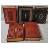 5 Vtg Franklin Library Books - Moby Dick Etc.