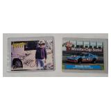 2 Signed Richard Petty Cards