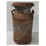 Vtg Reiter & Harte Metal Milk Can