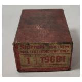 Starrett Back Plunger Dial Indicator 196b1