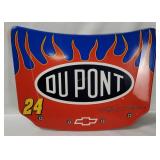 Jeff Gordon Racecar Hood Plaque