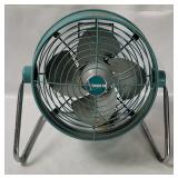 Vtg Dominion Aqua Blue Electric 10' Fan