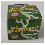 Box Of Remington 22 Thunderbolt Ammo