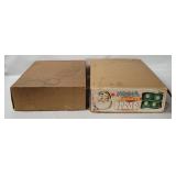 2 Vtg Noma Illuminated Santa Heads