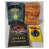 4 Books - Lost World, Angels Demons, Distant Earth