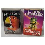 2 L Ron Hubbard Hardcovers - Invaders Plan, Stars