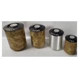 Mid Century Kitchen Canister Set