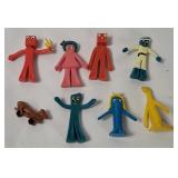 Trendmasters Adventures Of Gumby Flexi Figures
