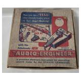 Vtg Audio Engineer Toy For Electric Trains