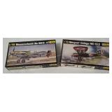 2 Heller Model Kits 1/72 - Nieuport, Messerschmitt