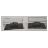 2 Hummer M 1025 Small Diecasts