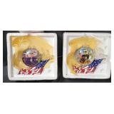 2 Hamilton Collection Marines Sculptures