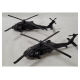 2 New Ray Kosovo Force Helicopter Diecasts