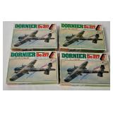 4 Kawai Dornier Do 217 Model Kits 1/100