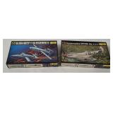 2 Heller Model Kits 1/72 - Spitfire, Natter