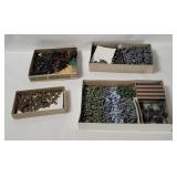 Assorted Small Plastic Military Figures H O