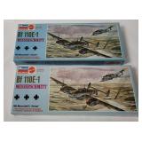 2 Monogram Messerschmitt Bf 110e-1 Model Kits 1/72
