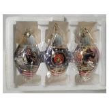 3 Bradford Editions Marines Ornaments