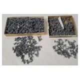 Small Grey Plastic Military Figures H O