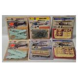 6 Airfix Model Kits 1/72 - Hawker, Hannover Etc.