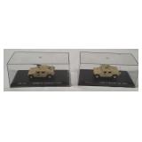 2 Desert Patrol Hummer Small Diecasts