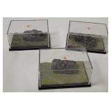 3 Can Do Pocket Army Mini Plastic Tanks