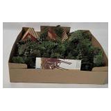 Plastic Diorama Trees & Houses