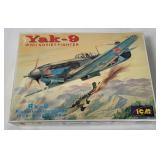 Icm Yak-9 Soviet Fighter Model Kit 1/72