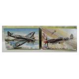 2 Mpm Supermarine Spitfire Model Kits 1/72