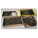 Assorted Small Plastic Military Figures H O