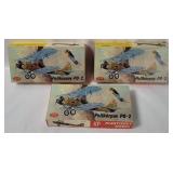 3 Kp Plastikovy Polikarpov Model Kits 1/72