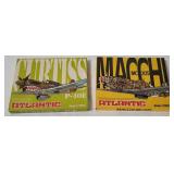 2 Atlantic Model Kits 1/100 - Curtiss, Macchi