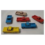 6 Eko El Camino Small Plastic Cars