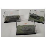 3 Can Do Pocket Army Mini Plastic Tanks