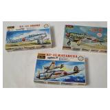 3 Fujimi Model Kits 1/72 - Shoki, Hayabusa