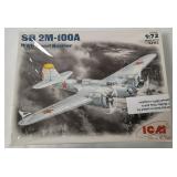 Icm Sb 2m-100a Bomber Model Kit 1/72