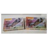 2 Matchbox Curtiss Helldiver Model Kits 1/72