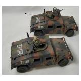 2 Unimax Ifor Military Humvee Diecasts