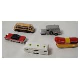 Assorted Plastic Vehicles - Brekina Etc.