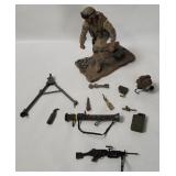 2008 Mcfarlane Marine Saw Gunner Figure