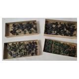 Small Plastic Anti Aircraft Artillery Guns Etc.