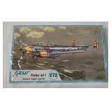 Azur French Potez 631 Model Kit 1/72