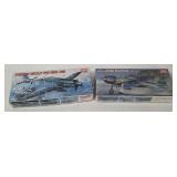 2 Academy Model Kits 1/72- Focke Wulf, Zero Figher
