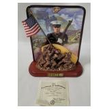 Bradford Exchange Usmc Iwo Jima Sculpture