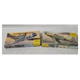 2 Heller Model Kits 1/72 - Arado 96, Messerschmitt