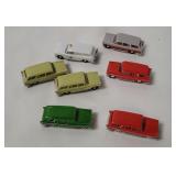 7 Eko Familiar Fiat Small Plastic Cars