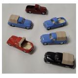 6 Igra Skoda Small Plastic Cars 1/87