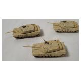 3 Corgi Diecast M1 Abrams Tanks