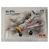 Icm Ki-27a Japan Fighter Model Kit 1/72