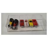 6 Small Plastic Cars - Mini Cars, Eko Etc.